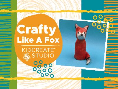 WELCOME WEEK- 50% OFF! Crafty Like a Fox Workshop (4-10 Years)